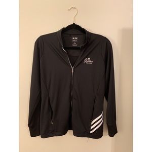 Adidas Black Full-Zip Greenbrier Classic Jacket